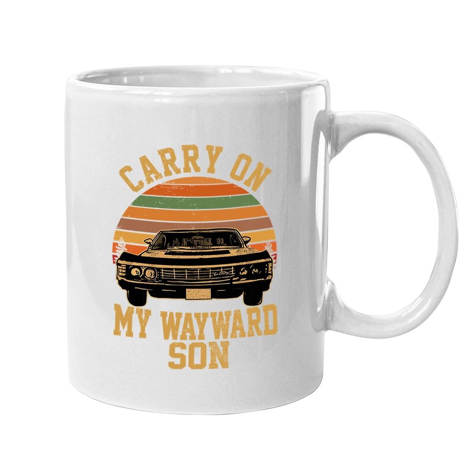 Dean Winchester Carry On My Wayward Son Coffee  mug