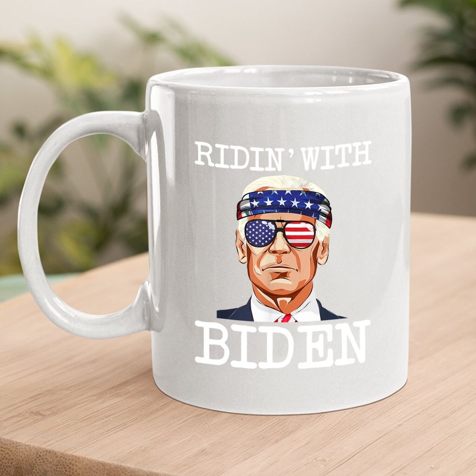 Ridin With Biden Vote Pro Joe Biden For President 2020 Coffee  mug
