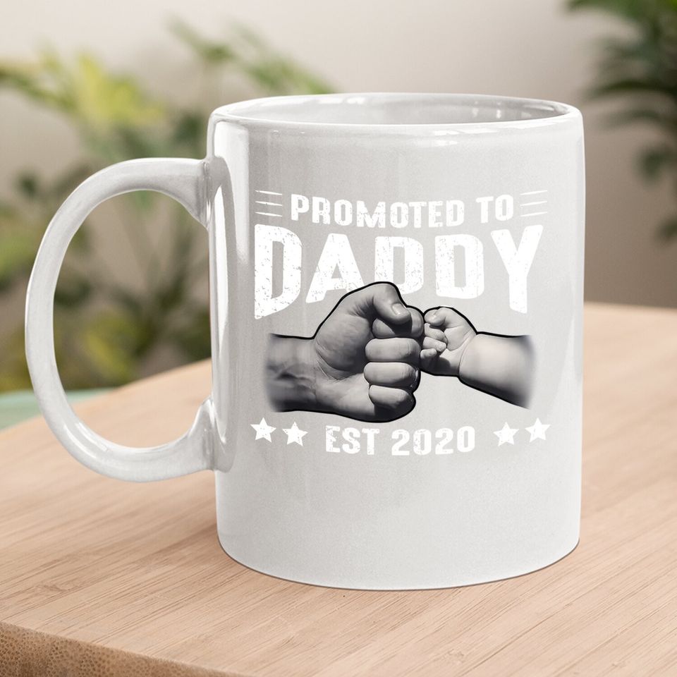 Expecting New Dad Gift Soon To Be Promoted To Daddy 2020 Coffee  mug