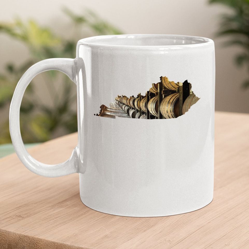 Kentucky Coffee  mug I Bourbon Trail Barrel Gift State Map Coffee  mug