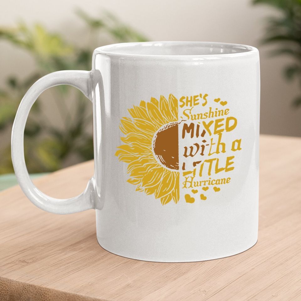 Cicy Bell Cute Sunflower Graphic Coffee Mug