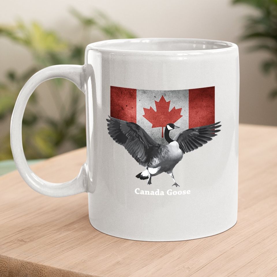 Proud Canadian Flag Canada Goose Coffee Mug