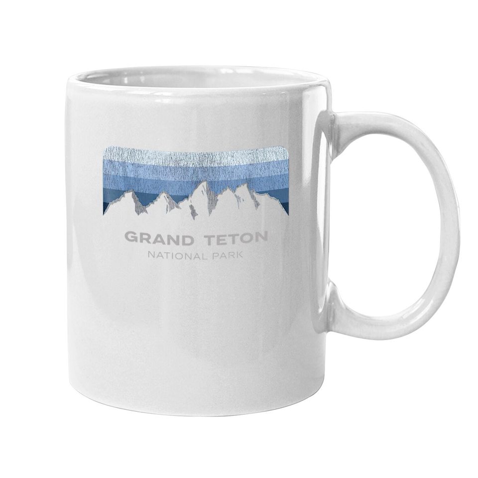 Grand Teton National Park Coffee Mug: Winter Edition