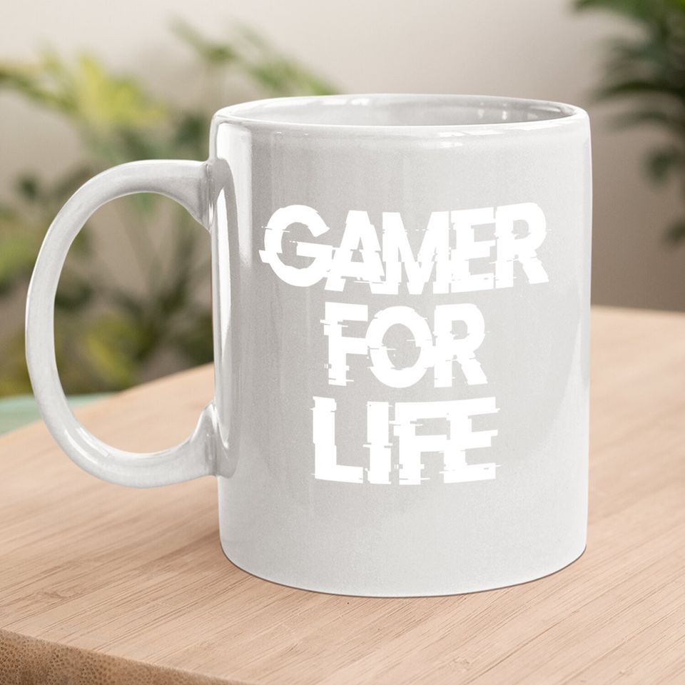 Gaming 365 Gamer For Life Mug For Video Game Players Coffee Mug