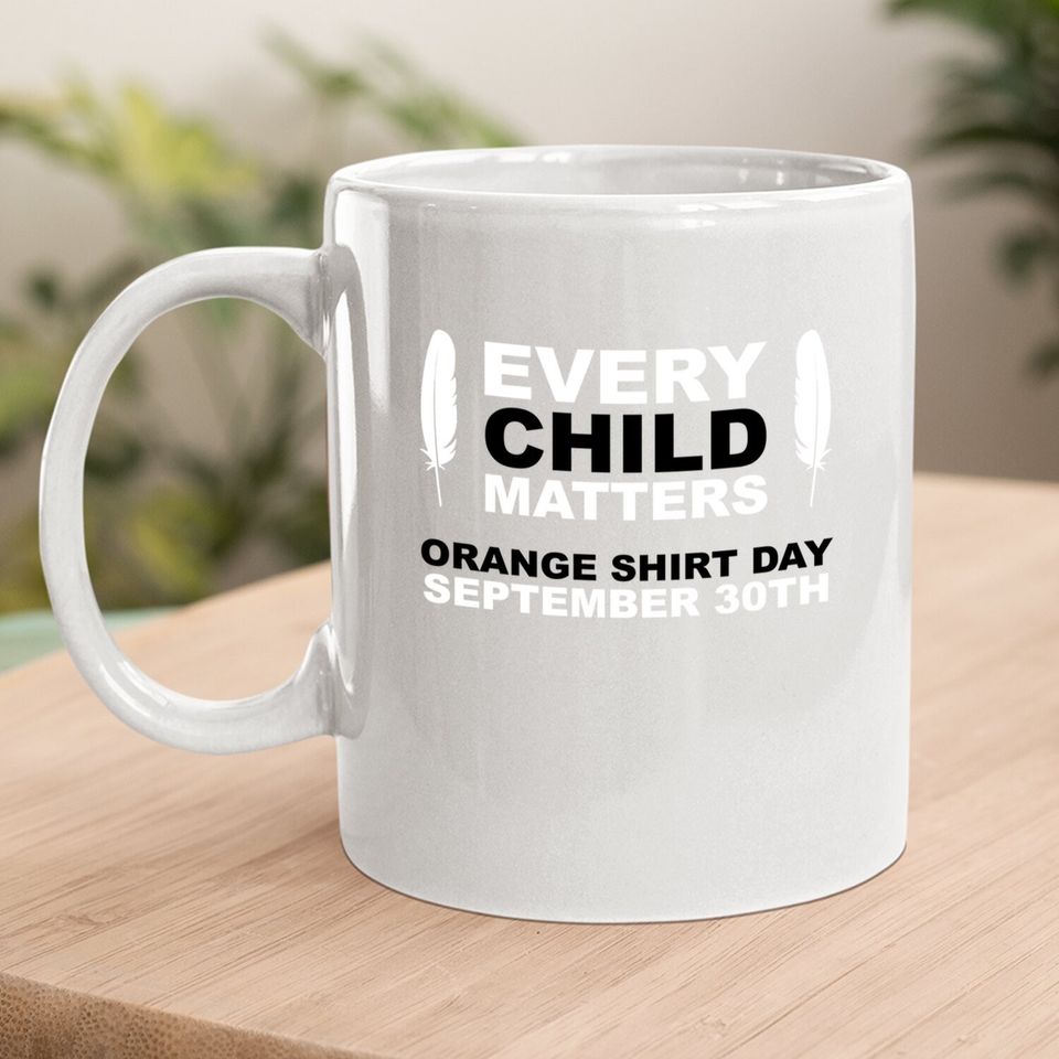 Youth's Coffee Mug Every Child Matters Orange Coffee Mug Day September 30th