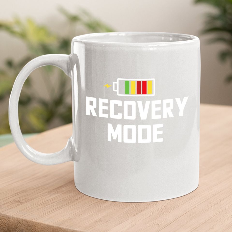 Recovery Mode Get Well Funny Post Injury Surgery Rehab Gift Coffee Mug