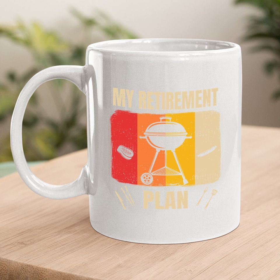 My Retirement Plan Bbq Timer Barbecue 2021 Gift Coffee Mug