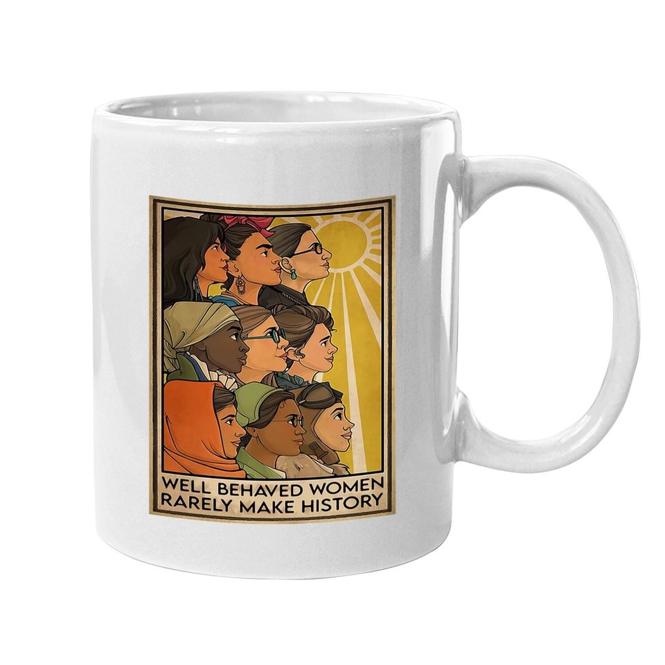Leadership Make History Feminist Empowerment Gift Coffee Mug