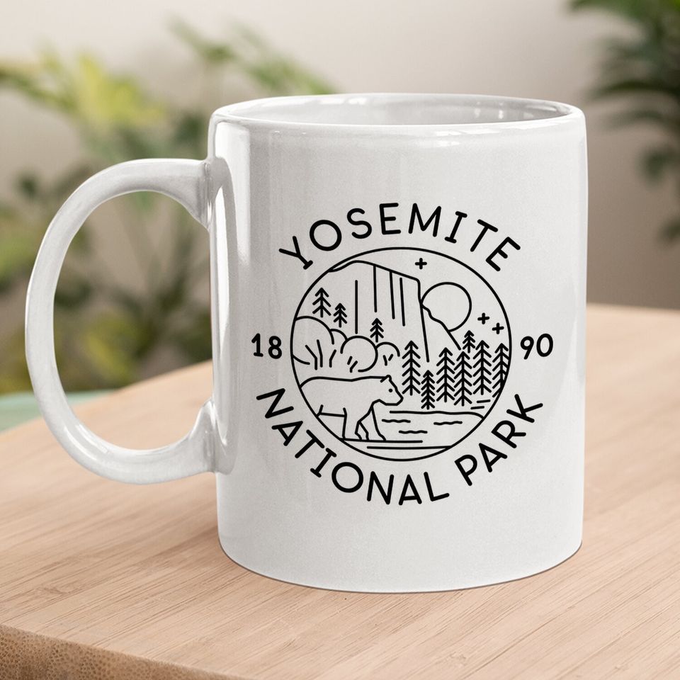Yosemite National Park 1890 California Coffee Mug