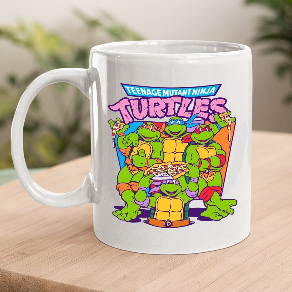 Teenage Mutant Ninja Turtles Pizza & Smiles Coffee Mug