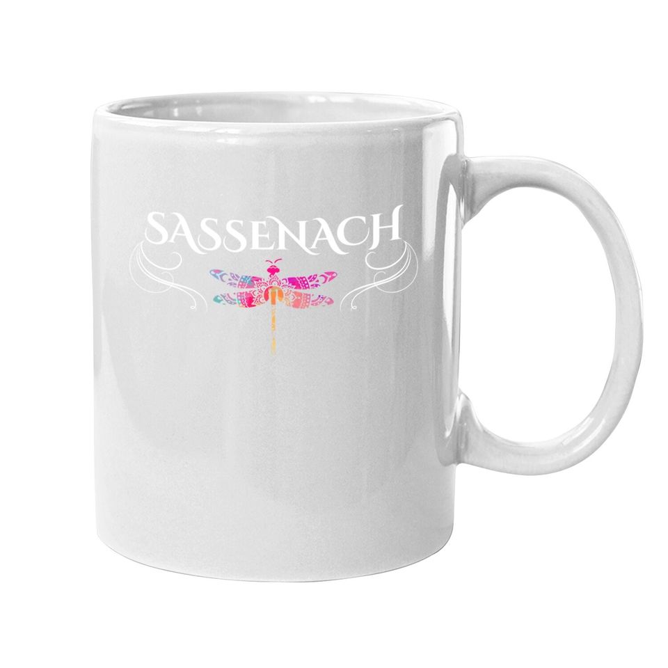 Outlander Sassenach Dragonfly Coffee Mug