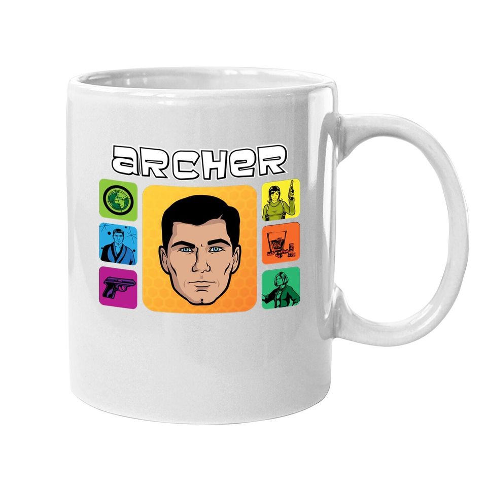 Nirvan Acher Sitcom Sterling Archer Cartoon Coffee Mug