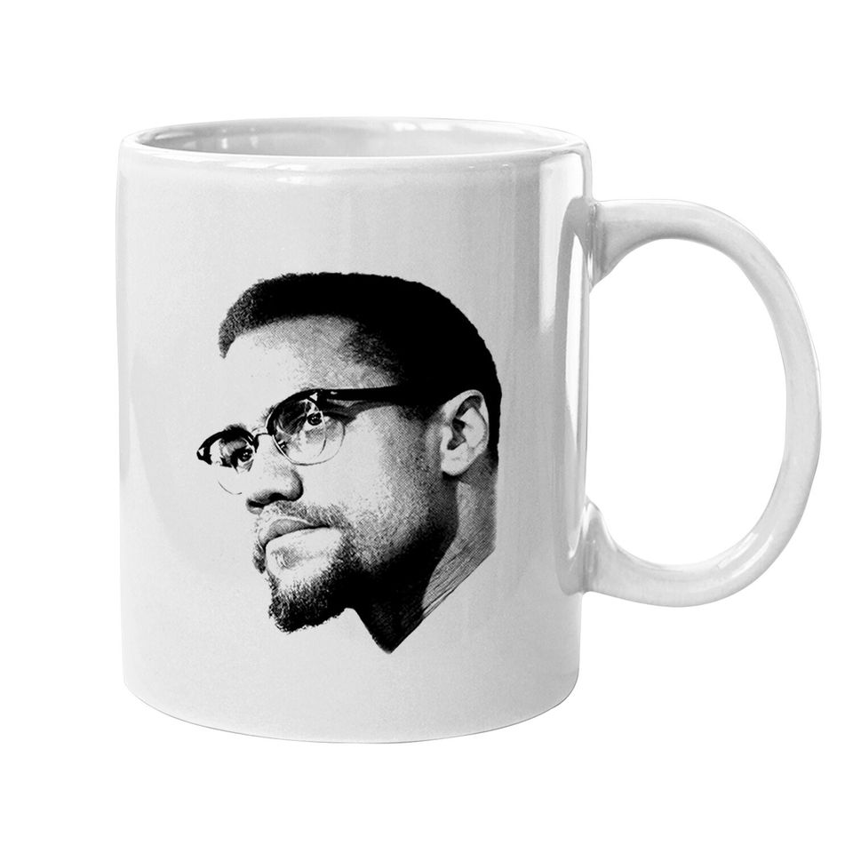 Malcolm X - African American Civil Rights - Black Lives Matter Coffee Mug