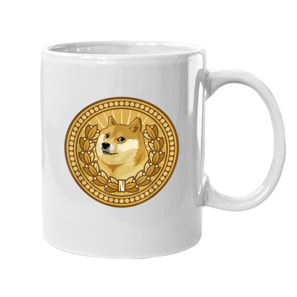 Dogecoin Crypto Cryptocurrency Blockchain Trader Trading Coffee Mug