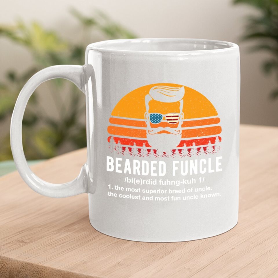 Bearded Funcle Definition Coffee Mug