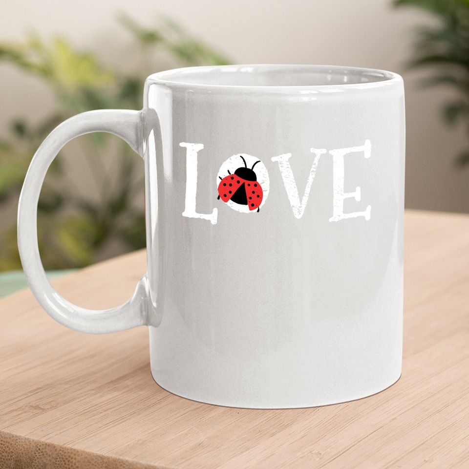 Ladybug Love Vintage Coffee Mug