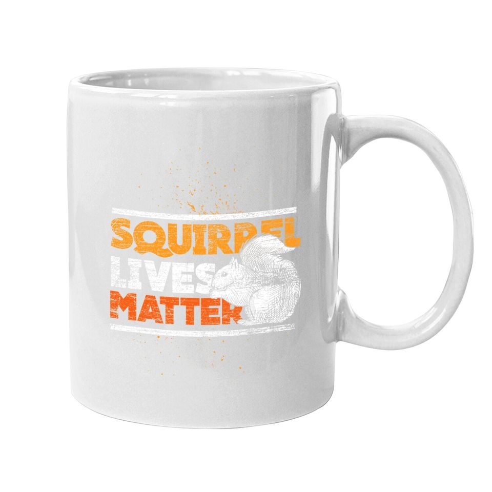 Vintage Squirrel Lives Matter Coffee Mug