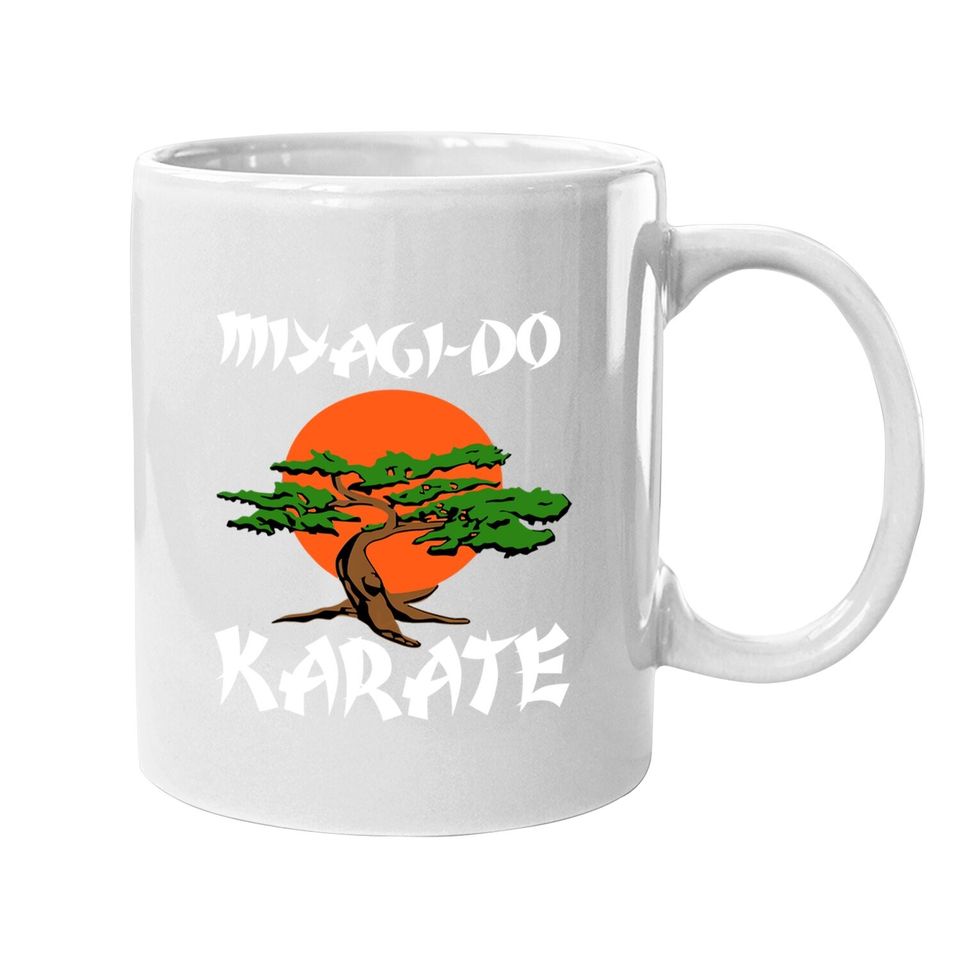Vintage New Miyagi-do Karate Cool Bonsai Coffee Mug