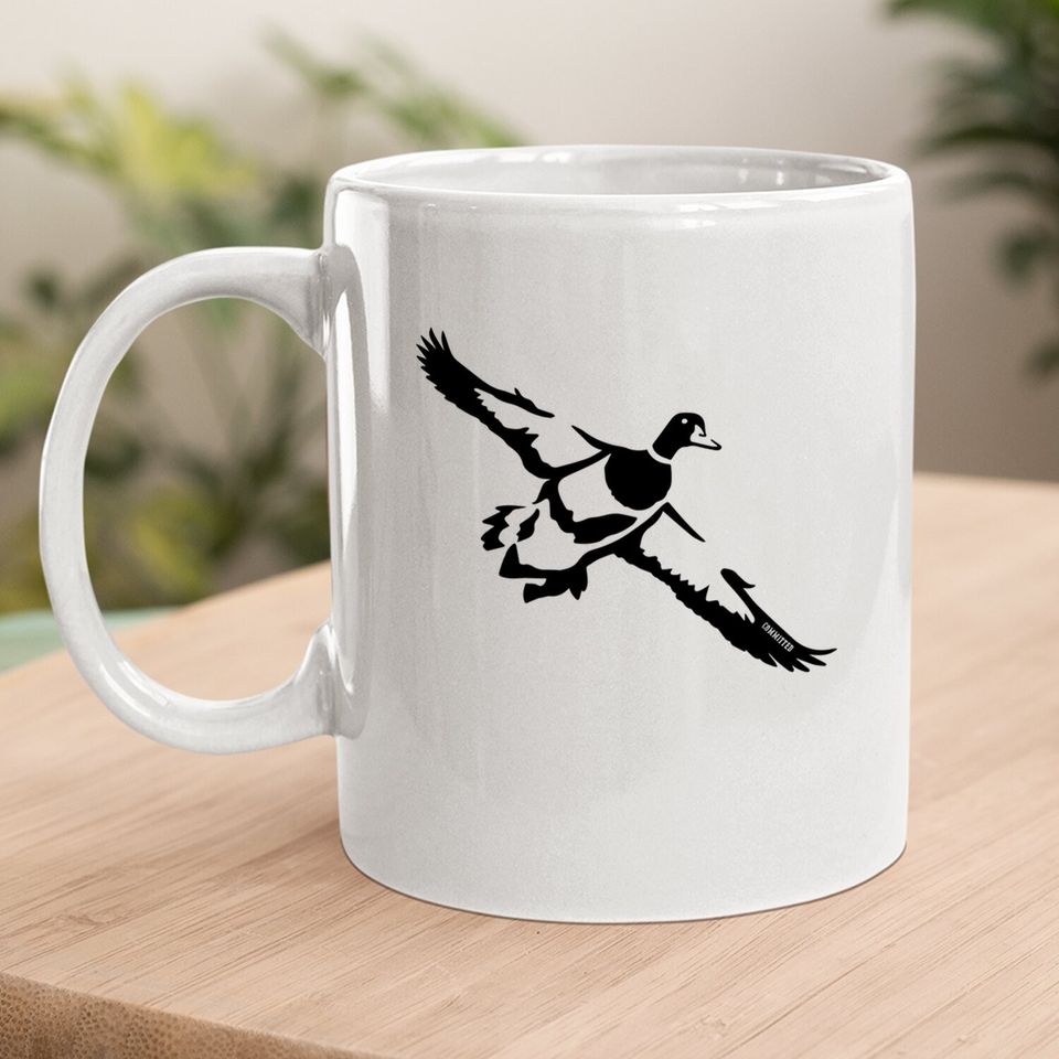 Single Drake Duck Hunting Committed Waterfowl Coffee Mug