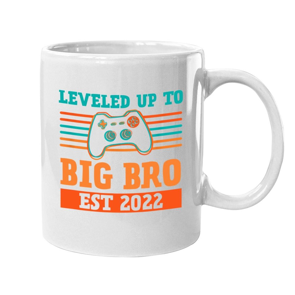 Leveled Up To Big Brother Promoted To Leveling Up Coffee Mug
