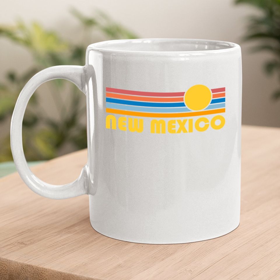 New Mexico Retro Sunset Coffee Mug
