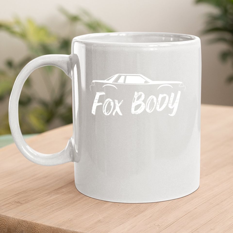 Foxbody Notchback 5.0 American Stang Muscle Car Notcht Coffee Mug