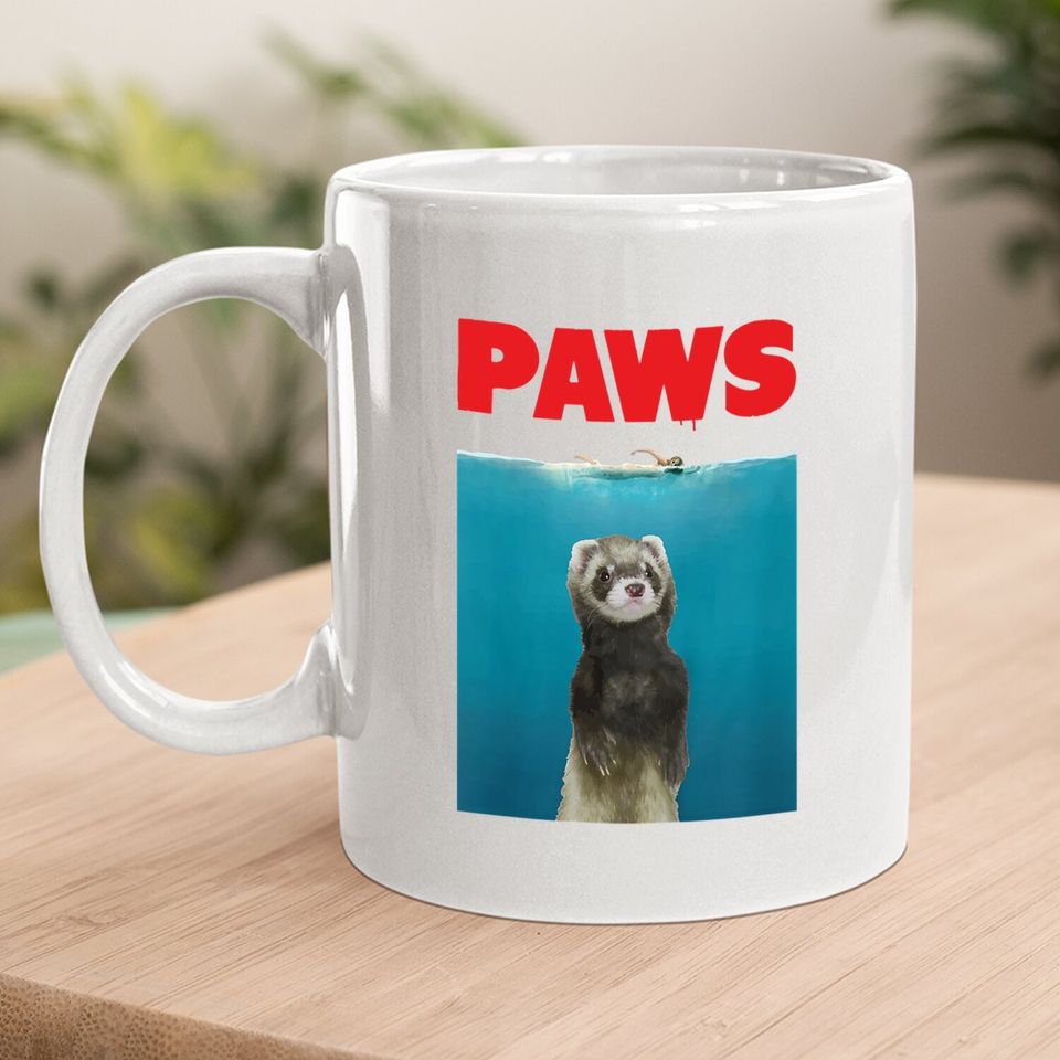 Paws Ferret Coffee Mug