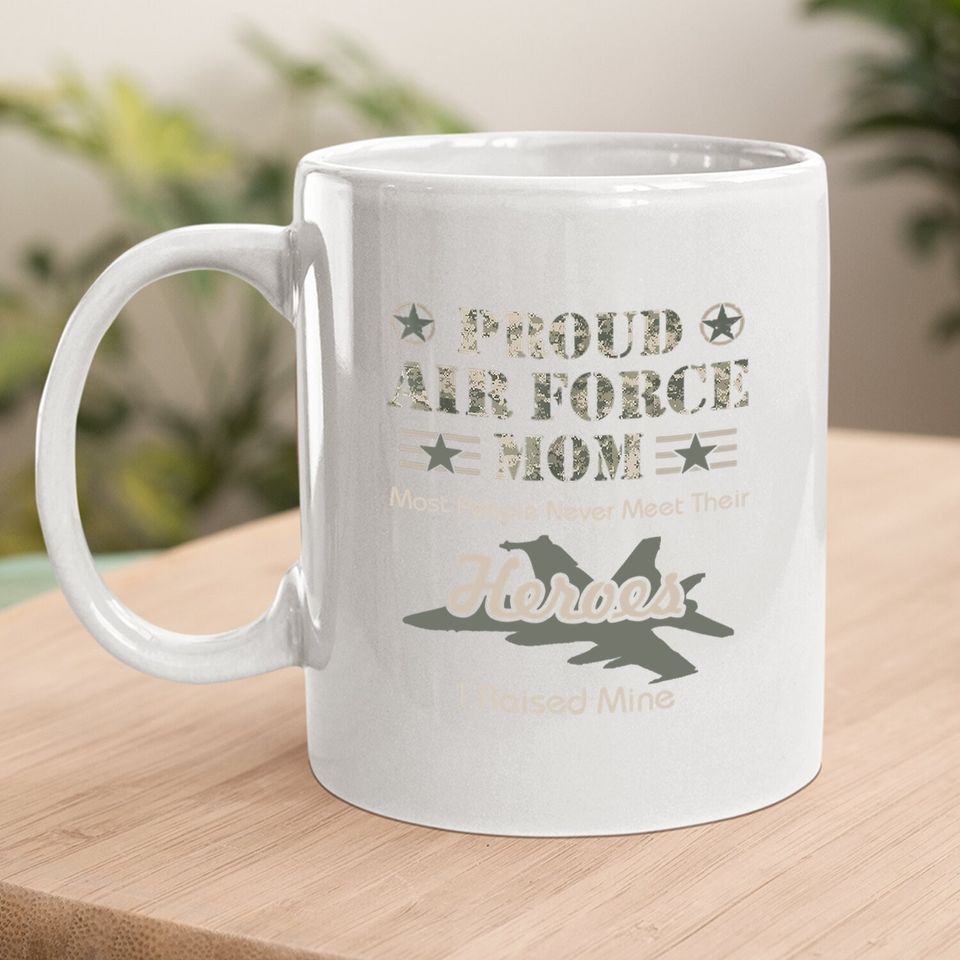 Proud Air Force Mom Coffee Mug