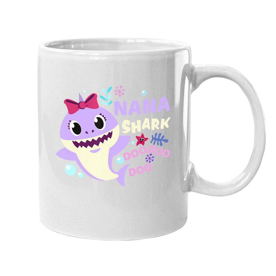 Nana Shark Doo Doo Coffee Mug For Birthday Boy, Girl, Gift Coffee Mug