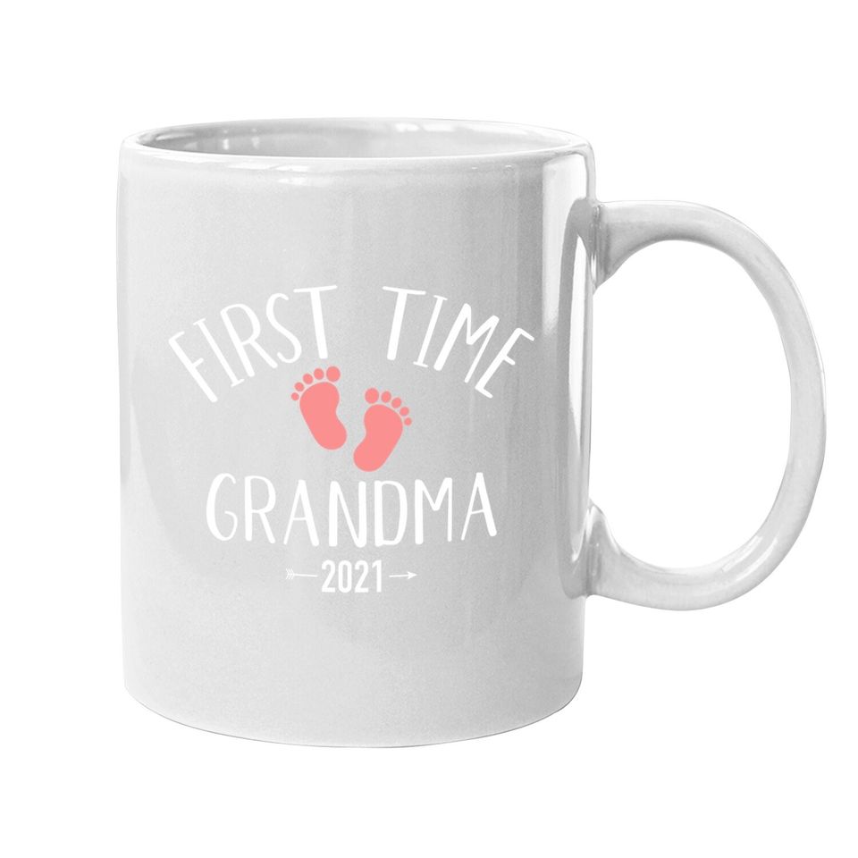 First Time Grandma 2021 Coffee Mug