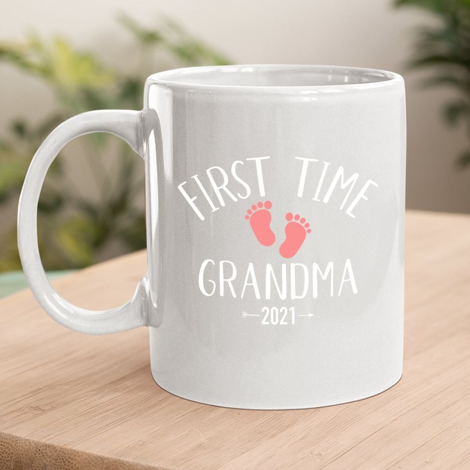 First Time Grandma 2021 Coffee Mug