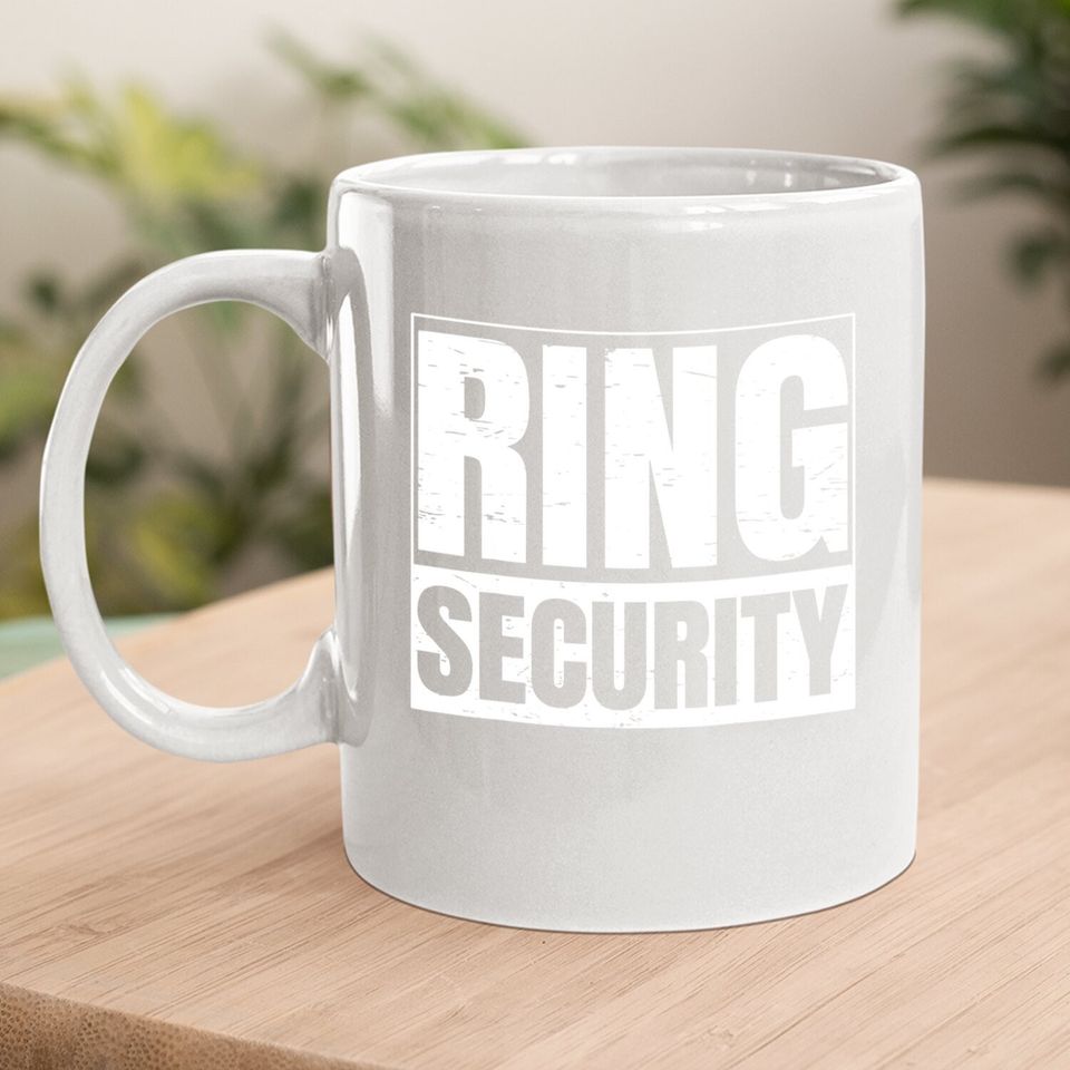 Ring Security Gift For A Ring Bearer Coffee Mug