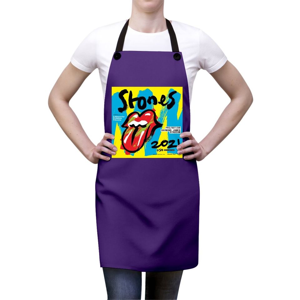 The Rolling Stones 2021 Tour Aprons