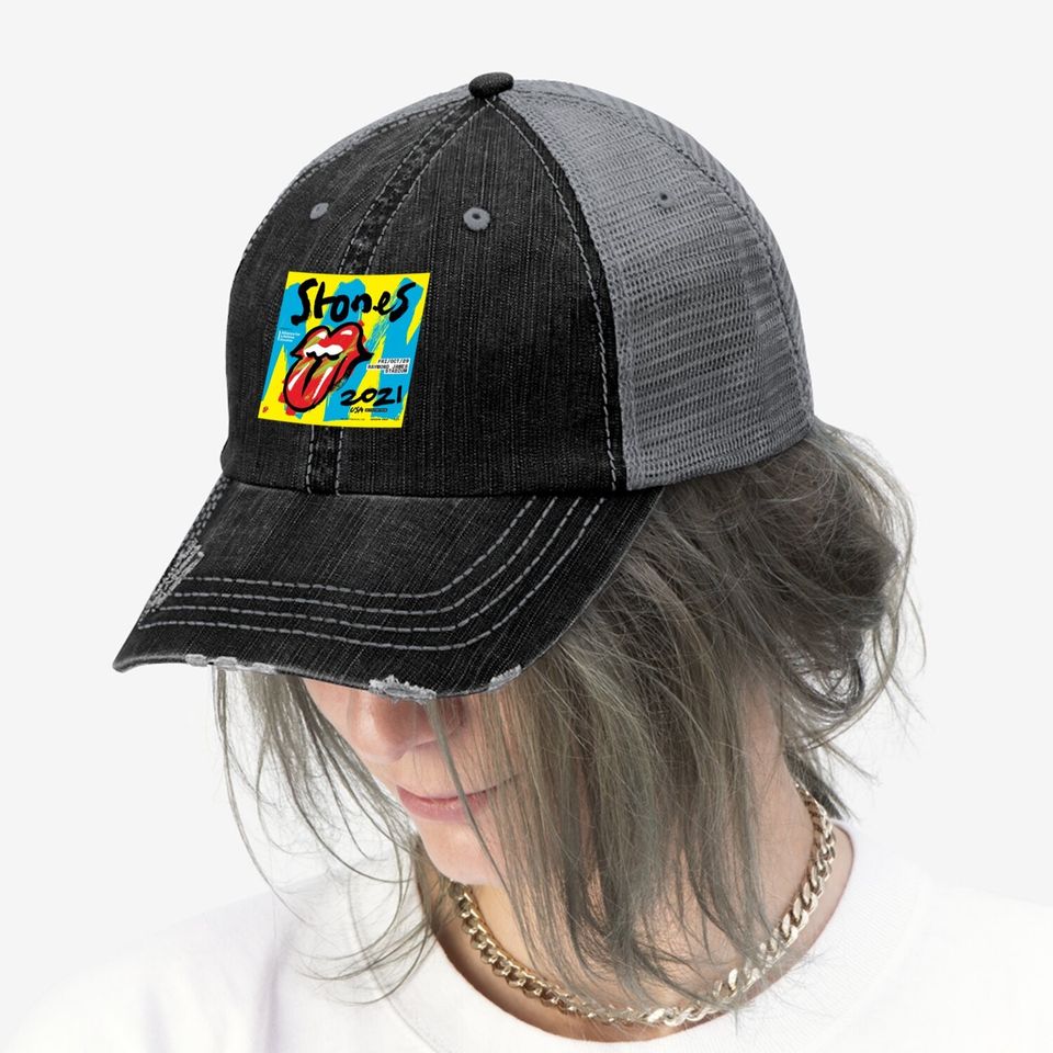 The Rolling Stones 2021 Tour Trucker Hats