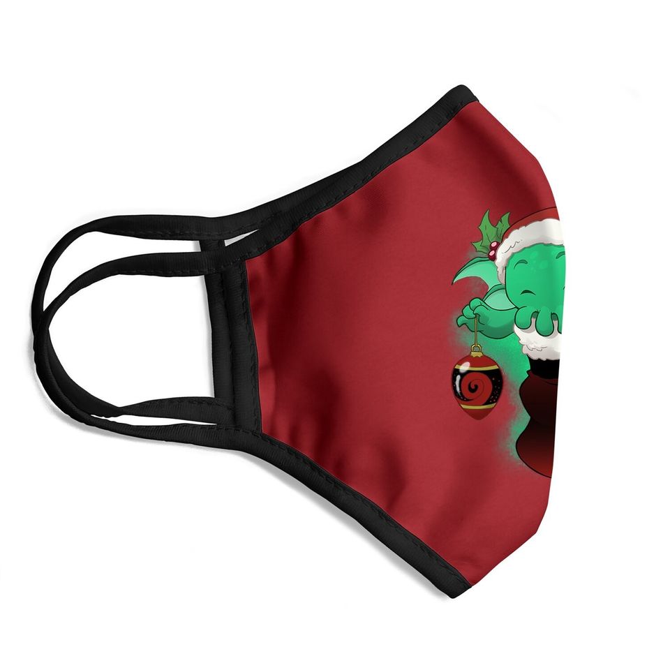 Stocking Stuffers Cthulhu Christmas Face Masks