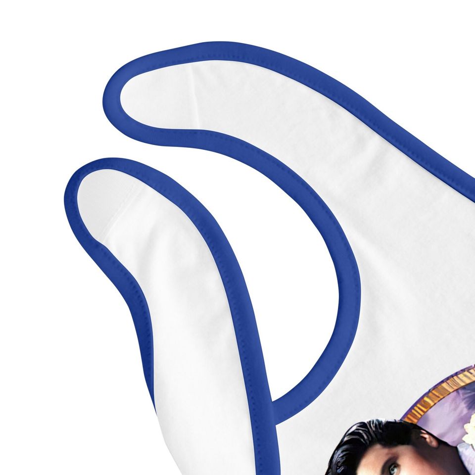 Elvis Presley Luau King  baby Bib