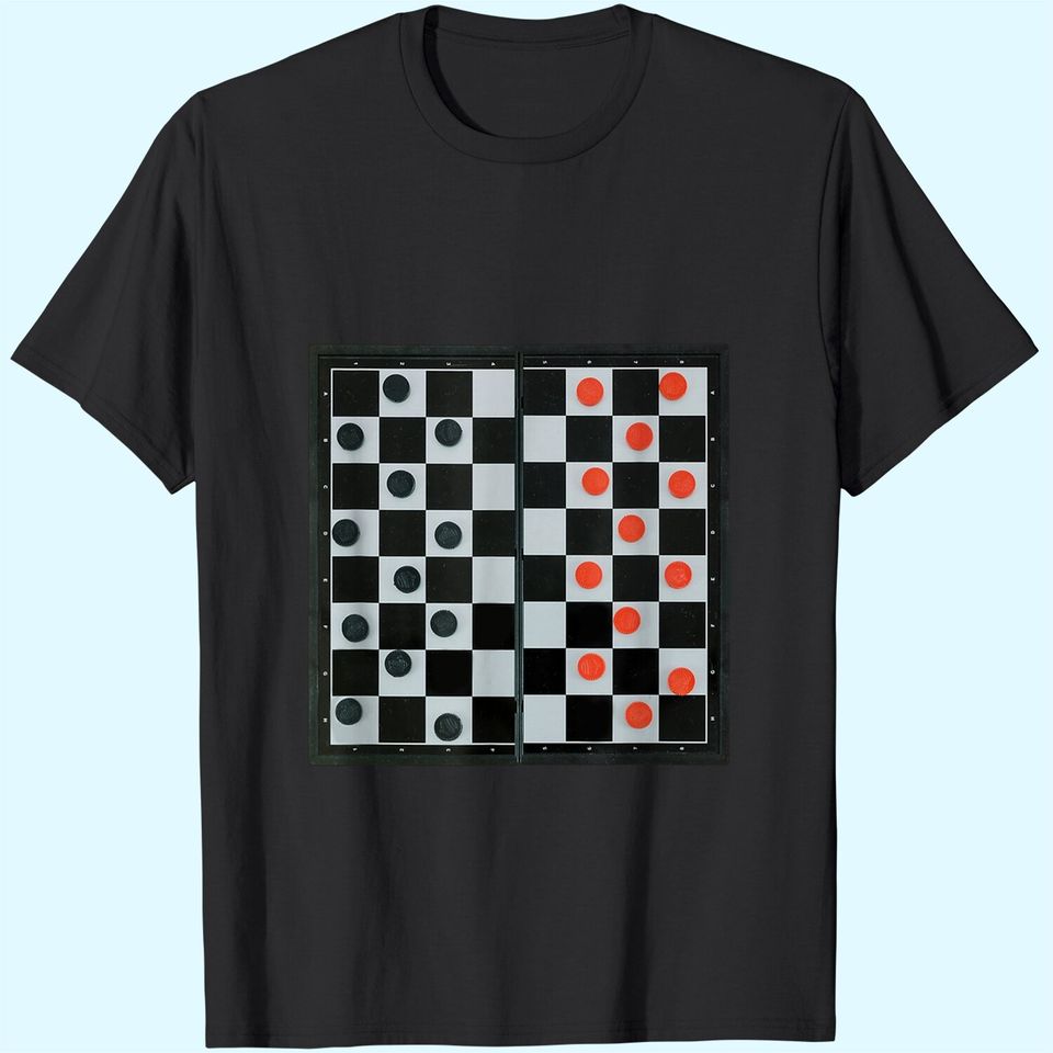 Checkers Board Costume Halloween Board Games T Shirt
