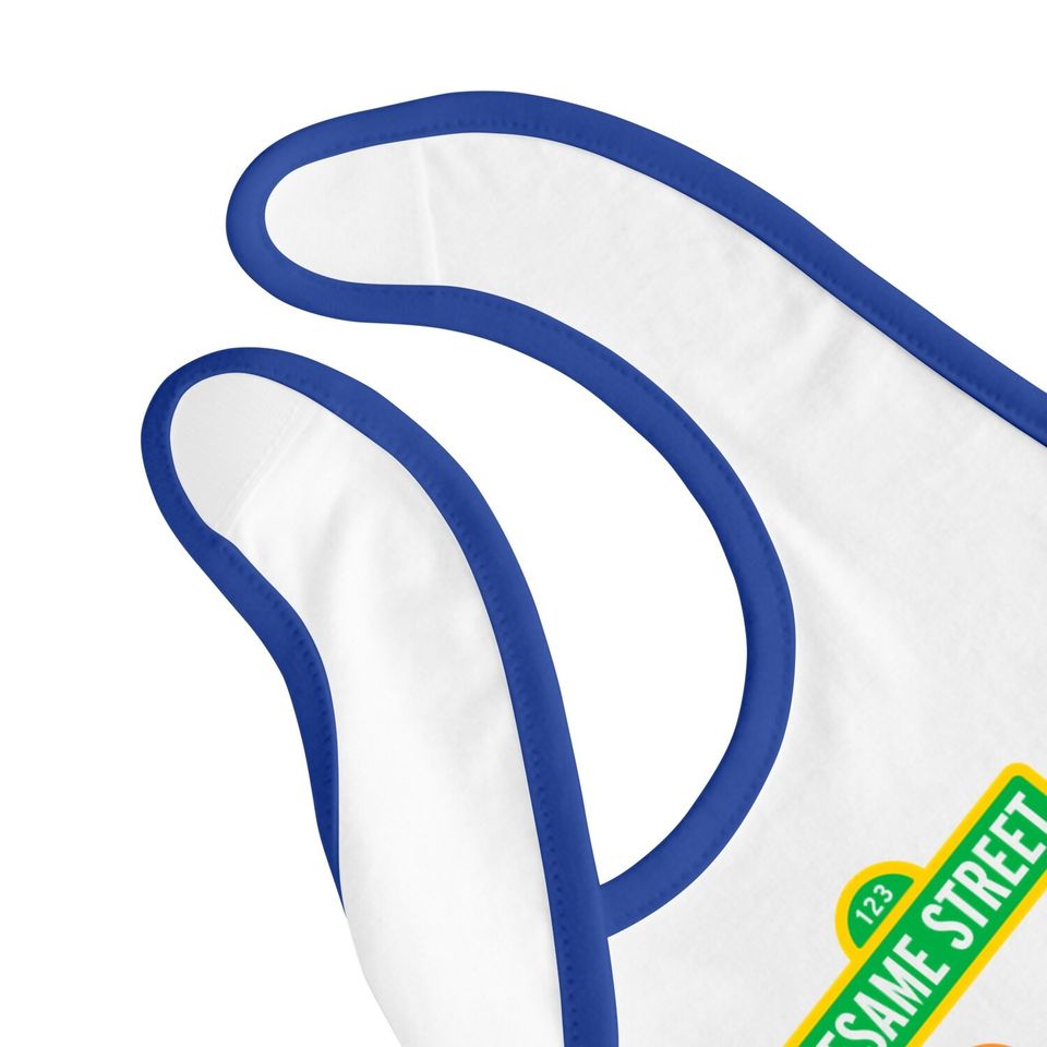 Sesame Street 50 Years Logo Baby Bib