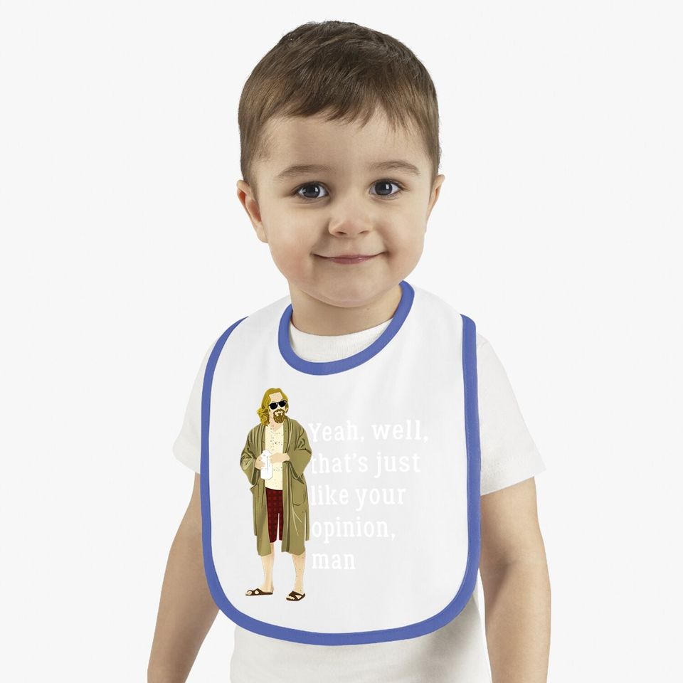 The Big Lebowski The Dude Yeah Baby Bib