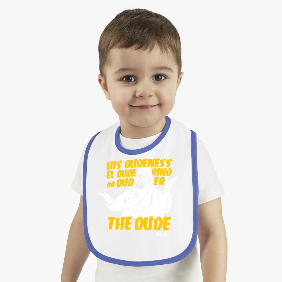 The Big Lebowski The Dude  baby Bib