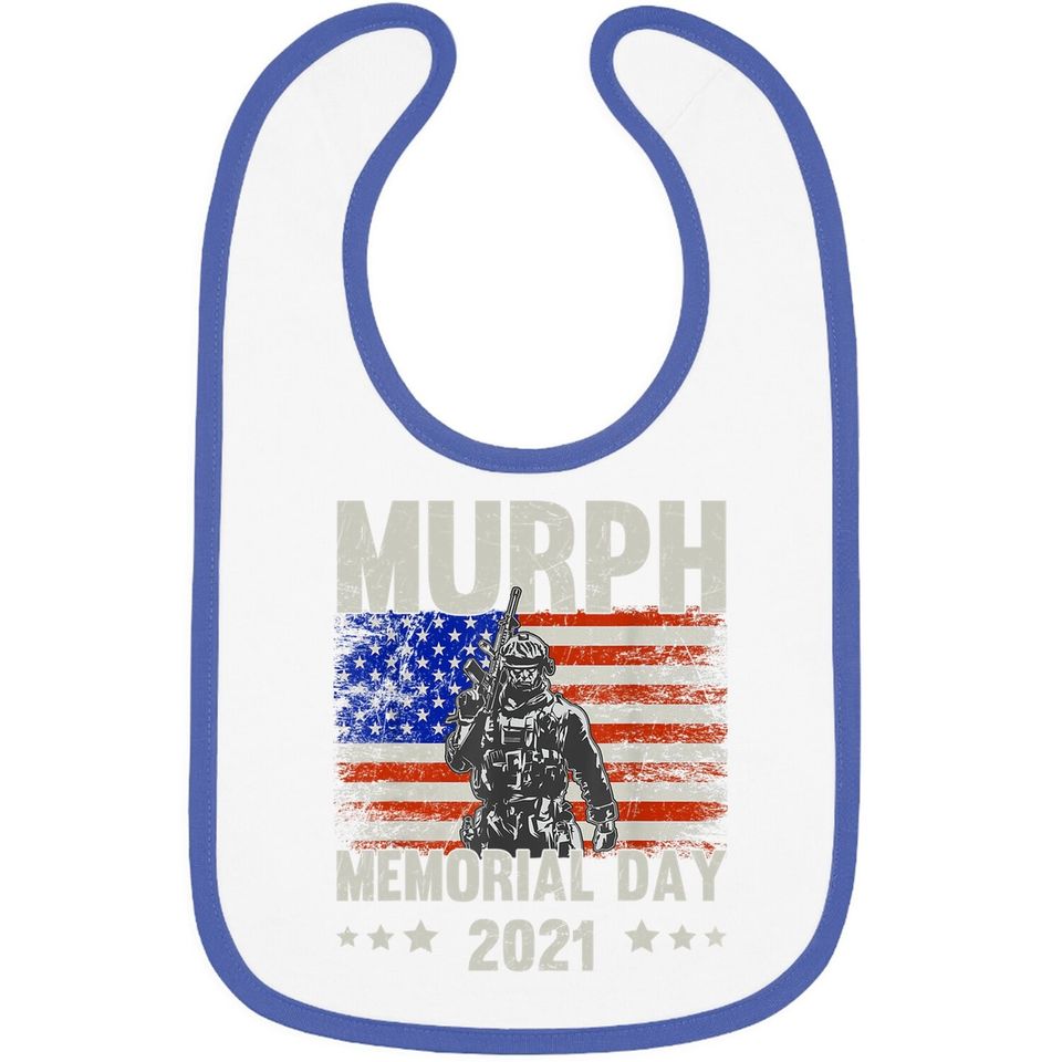 Memorial Day Murph Bib Us Military Baby Bib