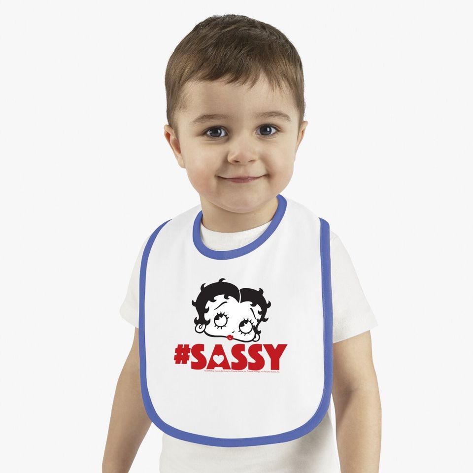 Betty Boop #sassy Baby Bib