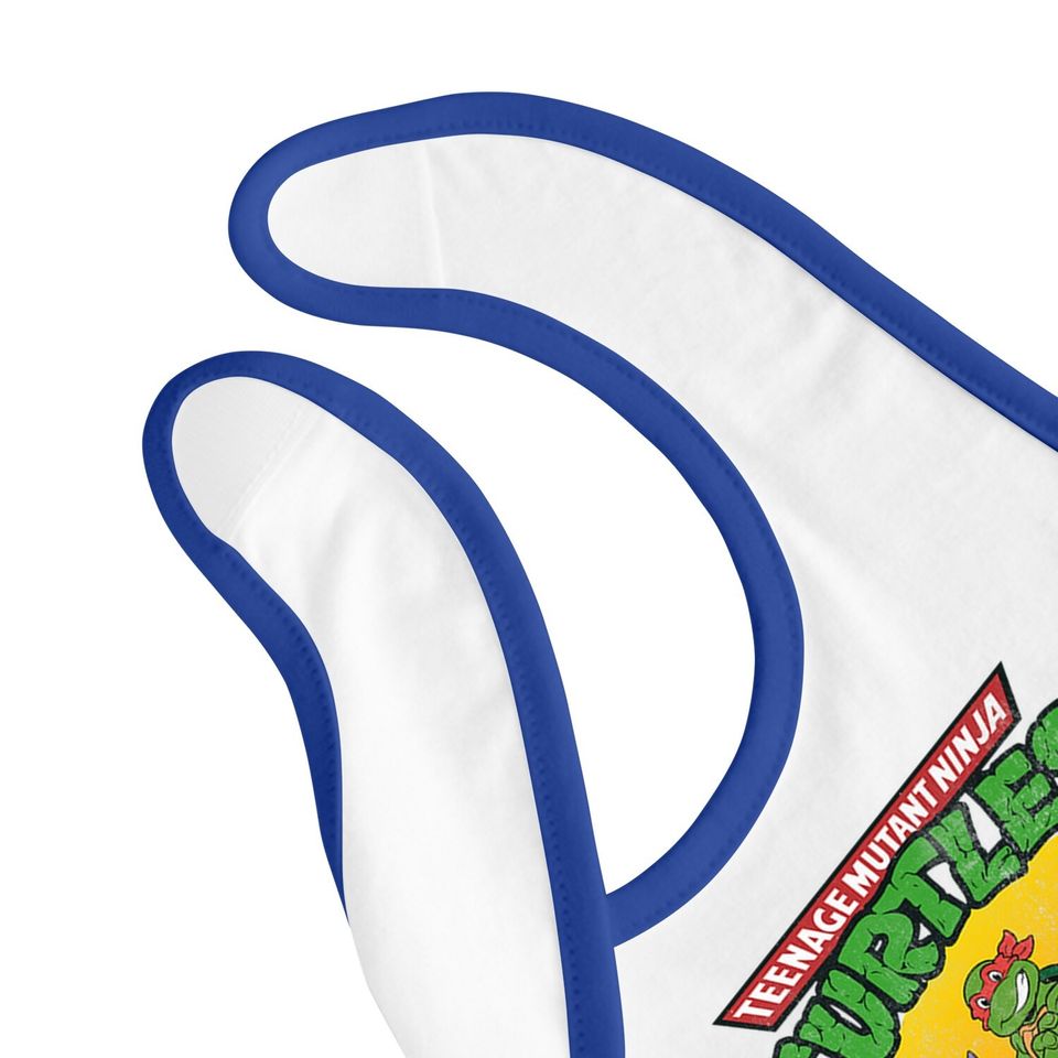 Teenage Mutant Ninja Turtles Retro Sun Group Bib-baby Bib
