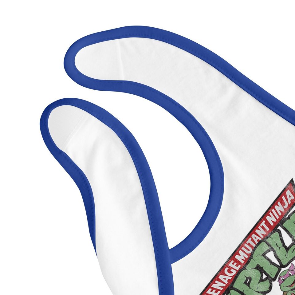 Teenage Mutant Ninja Turtles Classic Circle 1984 Bib-baby Bib