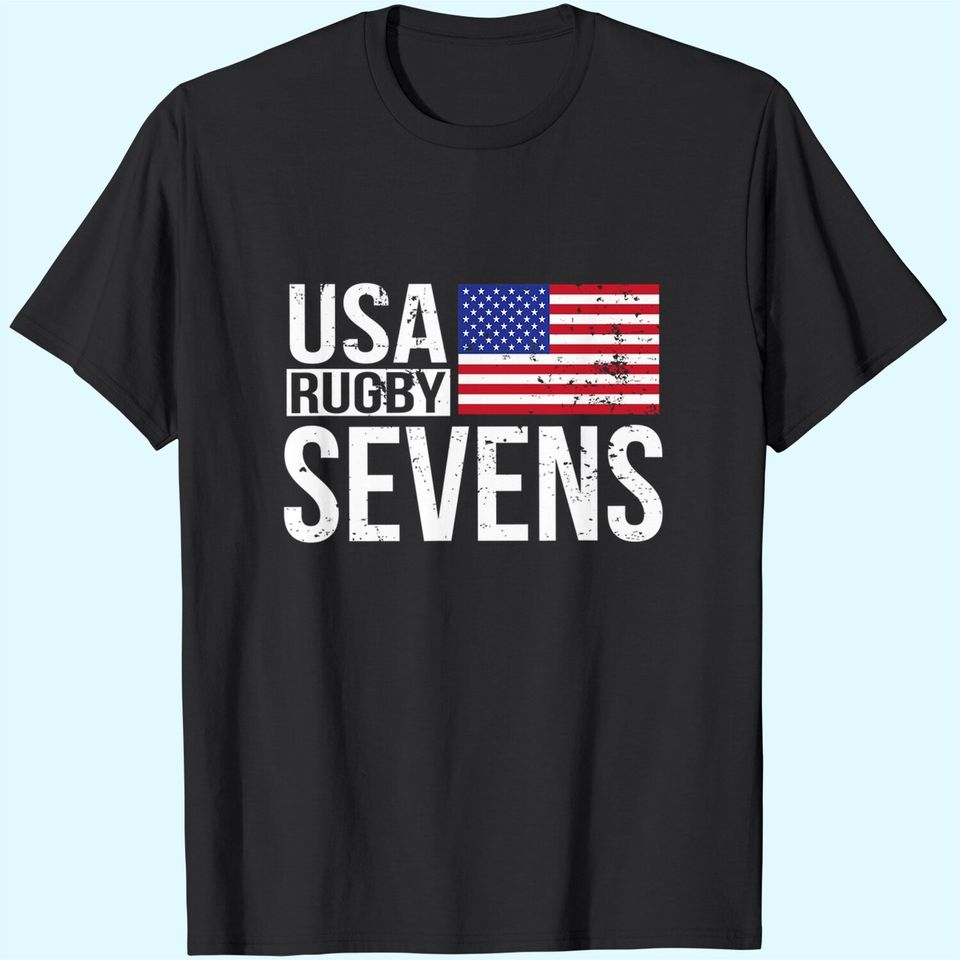 USA Rugby Sevens 7s Proud Fans Of American Team T Shirt