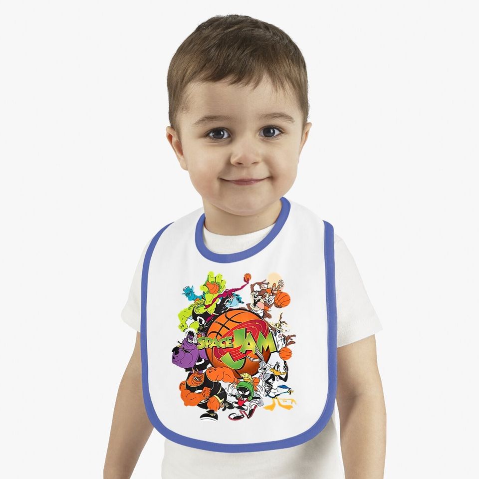 Space Jam Tune Squad Marvin & Bugs Bunny Baby Bib