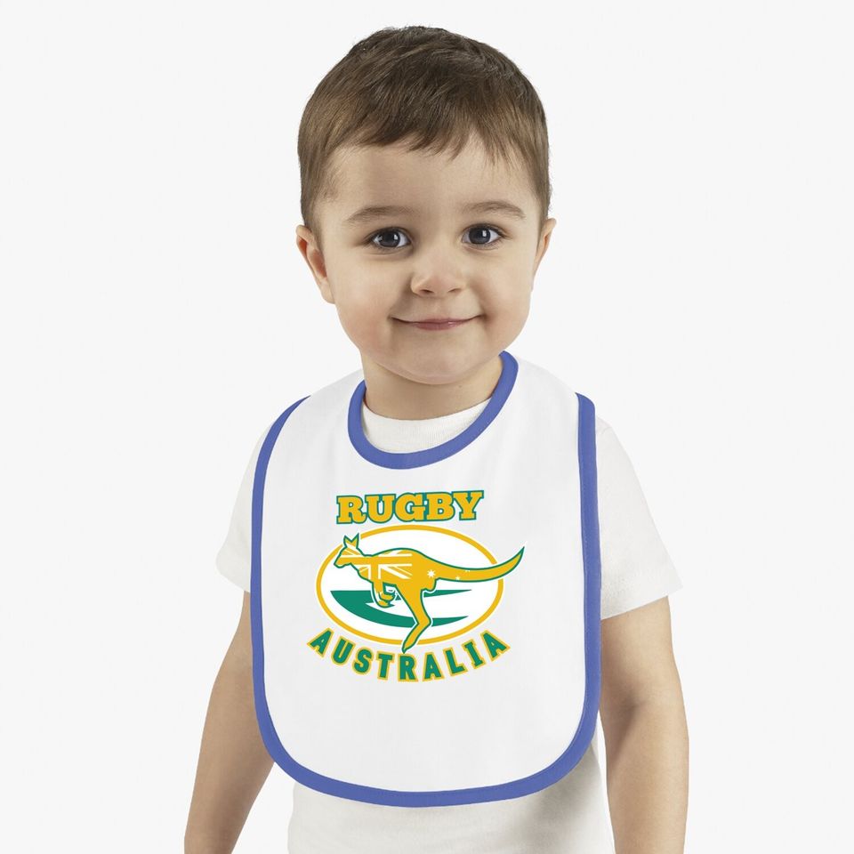 Australia Rugby, Wallabies Rugby Jersey, Australian Flag Baby Bib