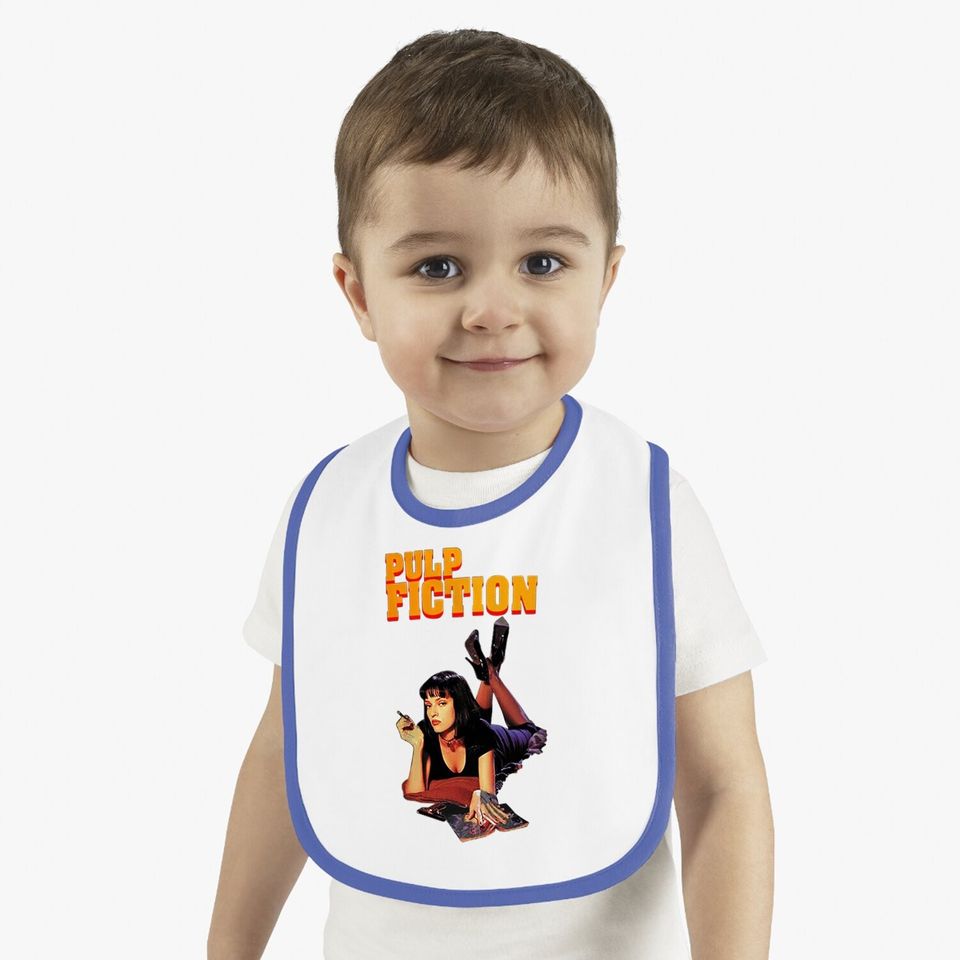Nirvan Pulp Fiction Mia  baby Bib