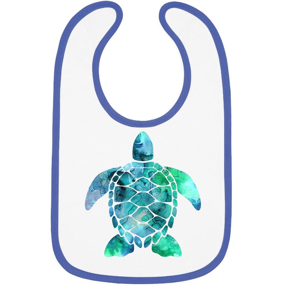 Save The Turtles Sea Turtle Gifts Ocean Animals Sea Turtle Baby Bib