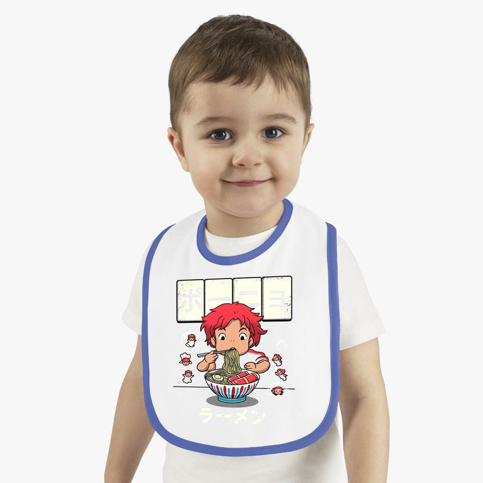 Ponyo Goldfish Rababy Bib